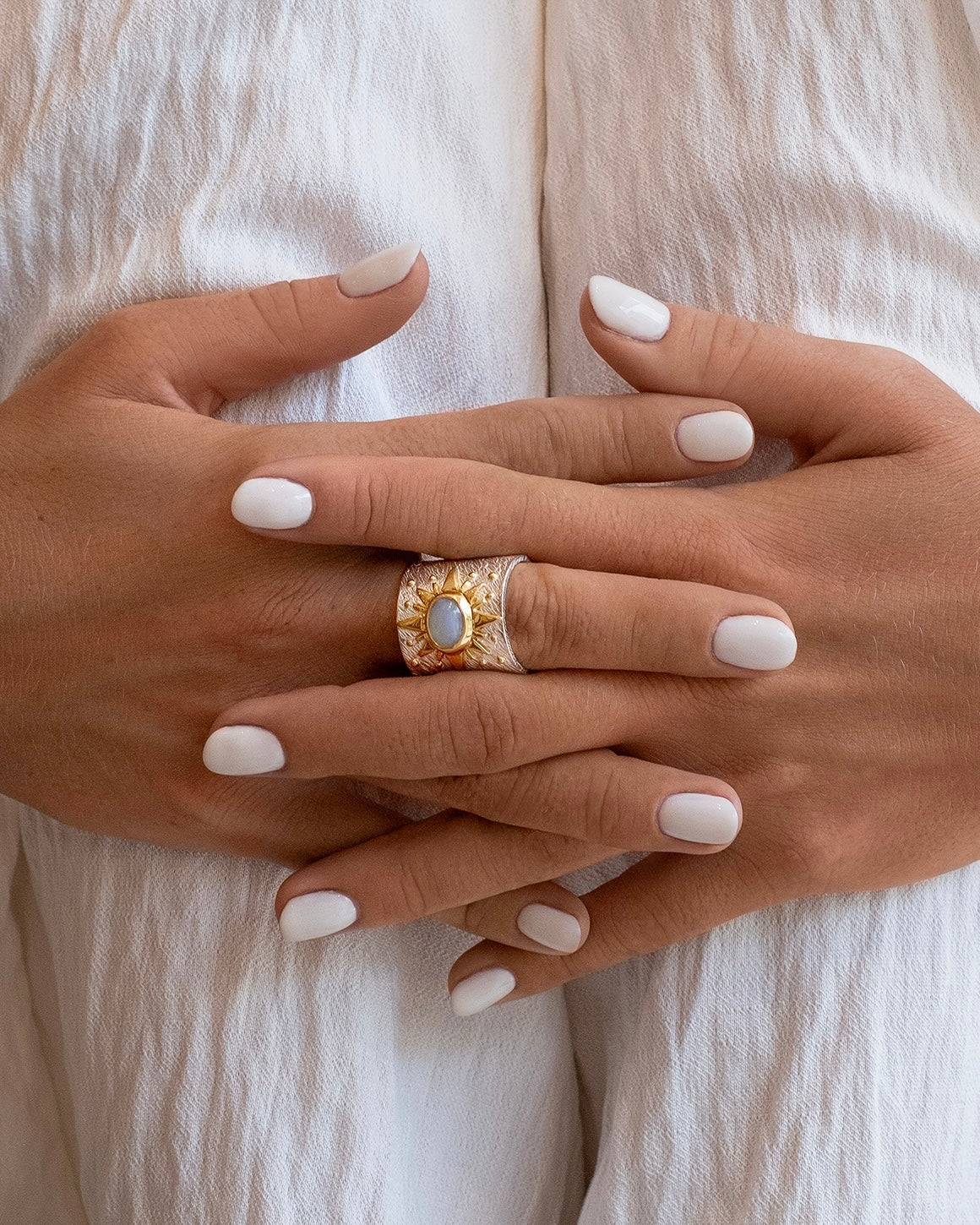 Ring Power with Opal mix color