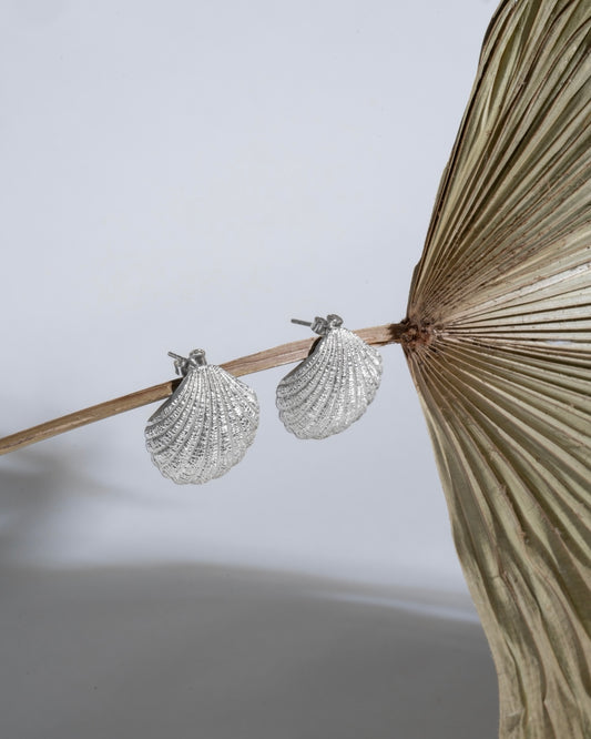 Earrings Studs Ocean silver