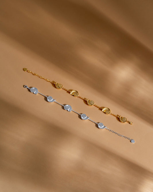 Bracelet nautilus gold plated