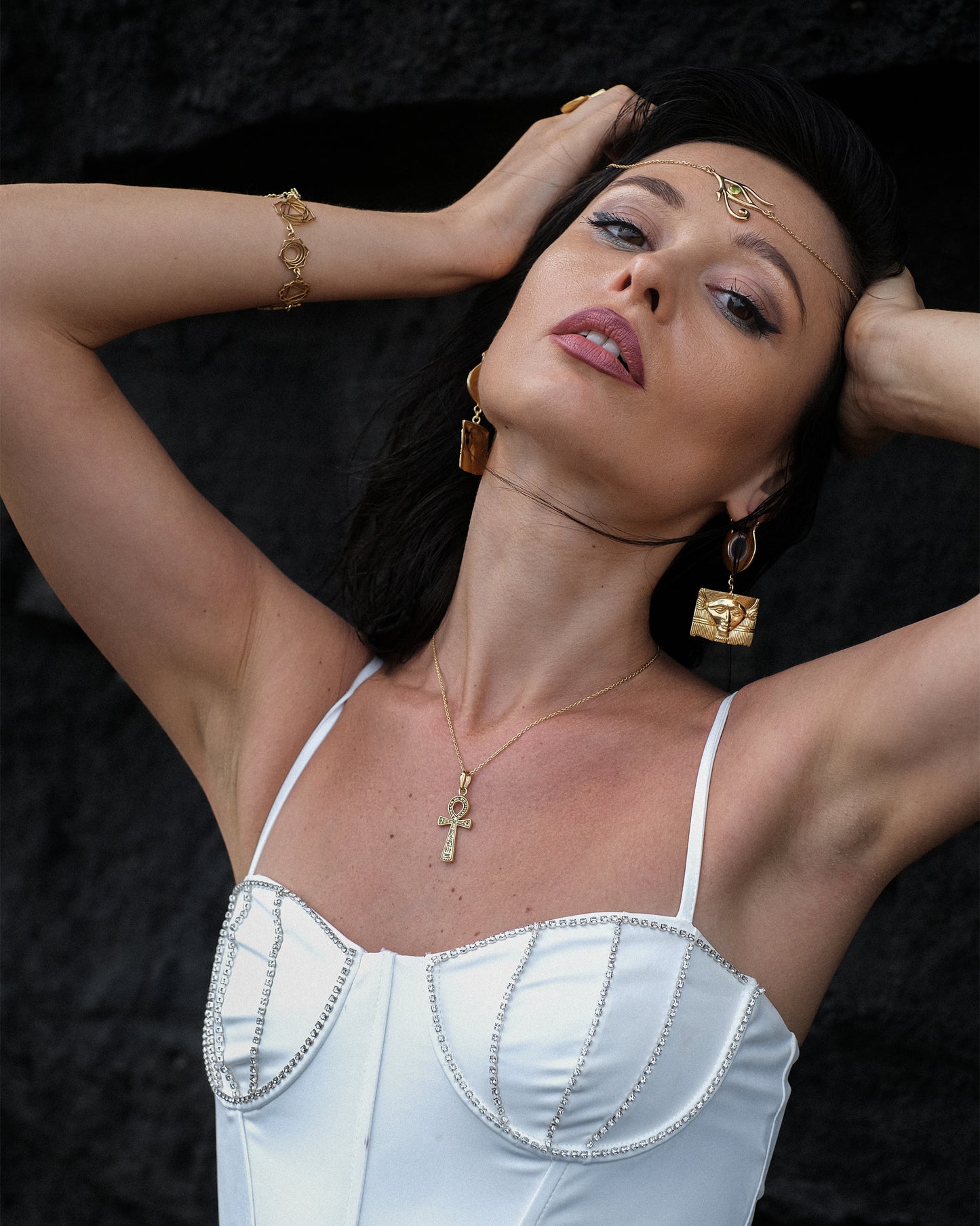 Necklace Ankh Gold Plated