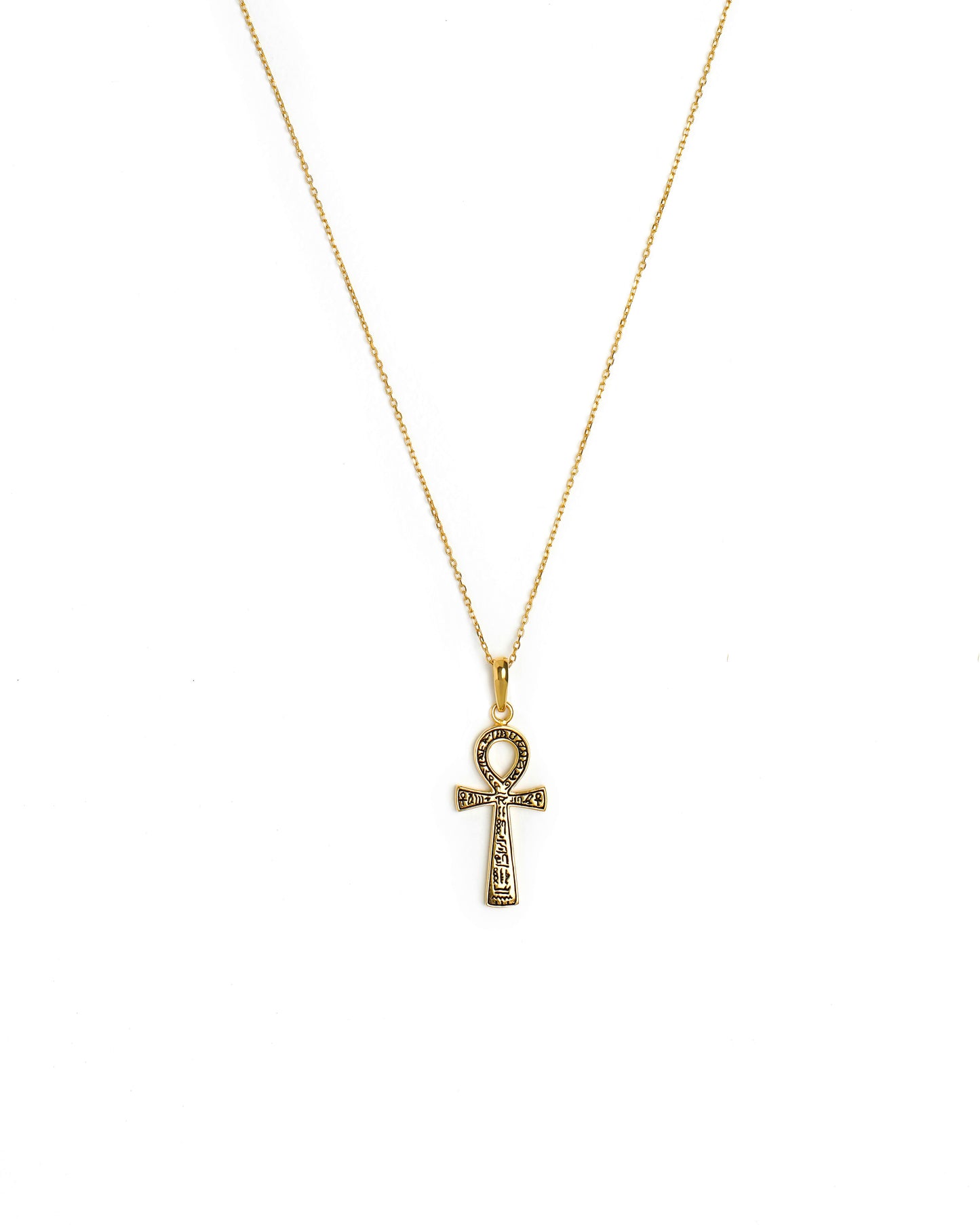 Necklace Ankh Gold Plated