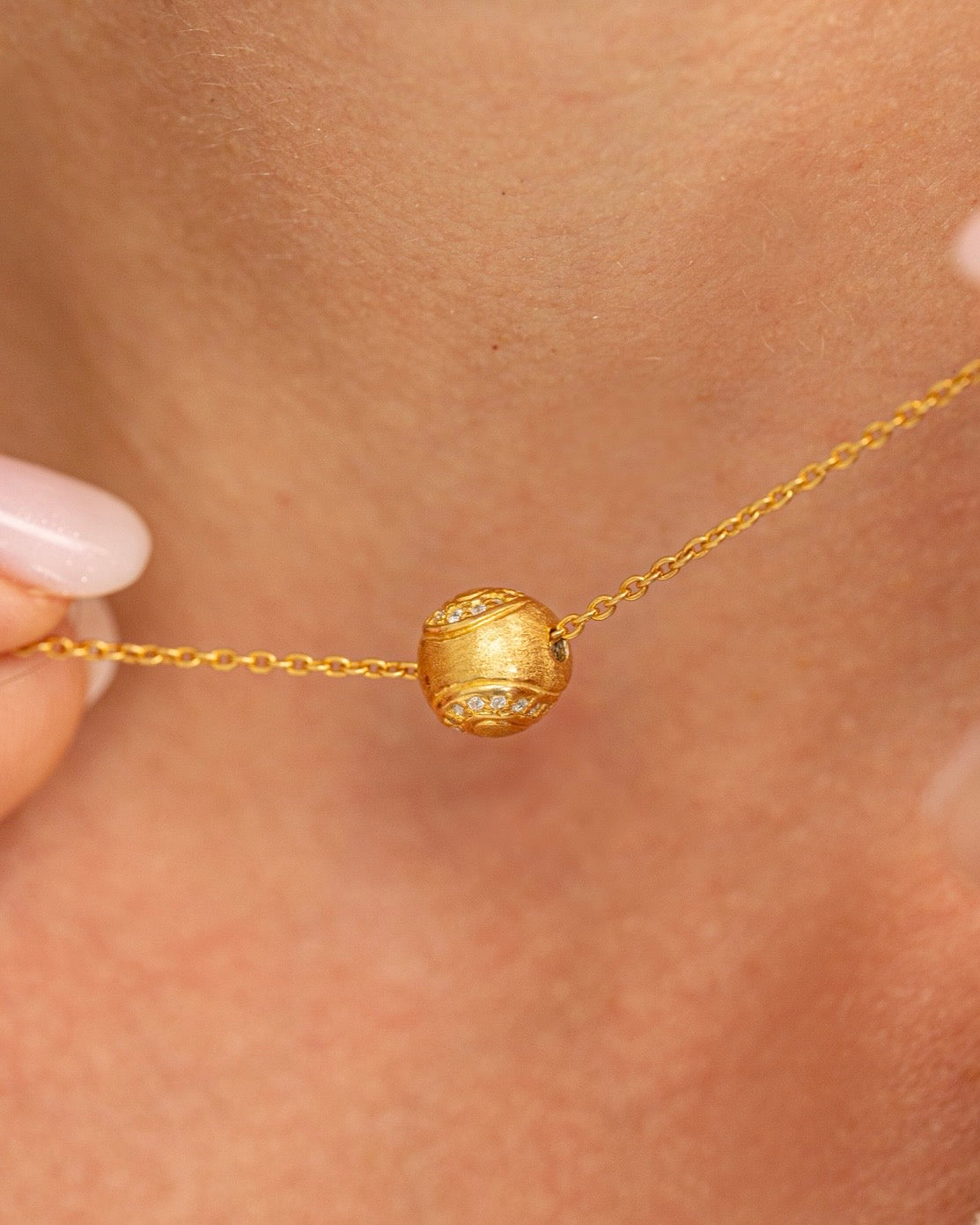 Necklace Golden Point Gold