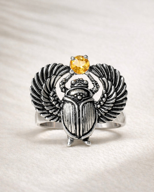 Ring Scarabeus Silver