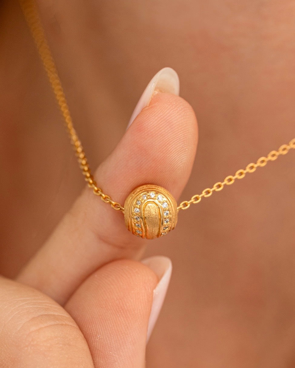 Necklace Golden Point Gold