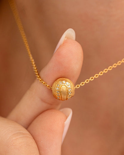 Necklace Golden Point Gold