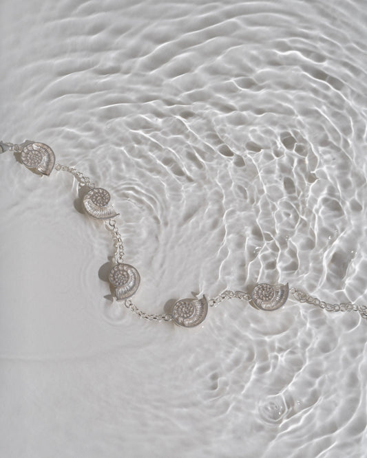 Bracelet nautilus silver