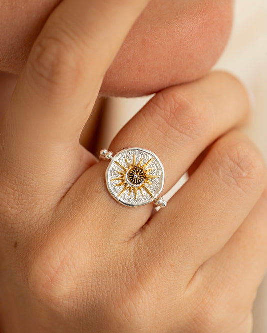 Ring Guiding star Silver