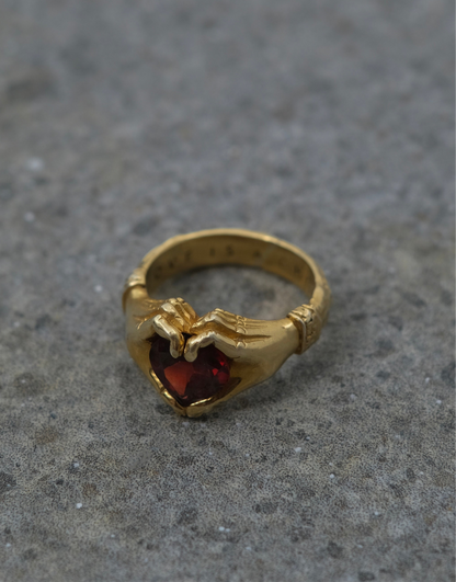 Love Is a Choice Ring Gold Plated