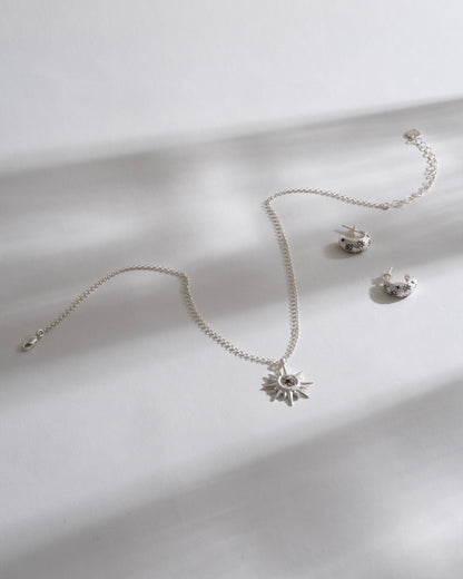 Guiding Star Necklace Silver