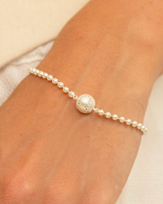 Bracelet Golden Point Silver