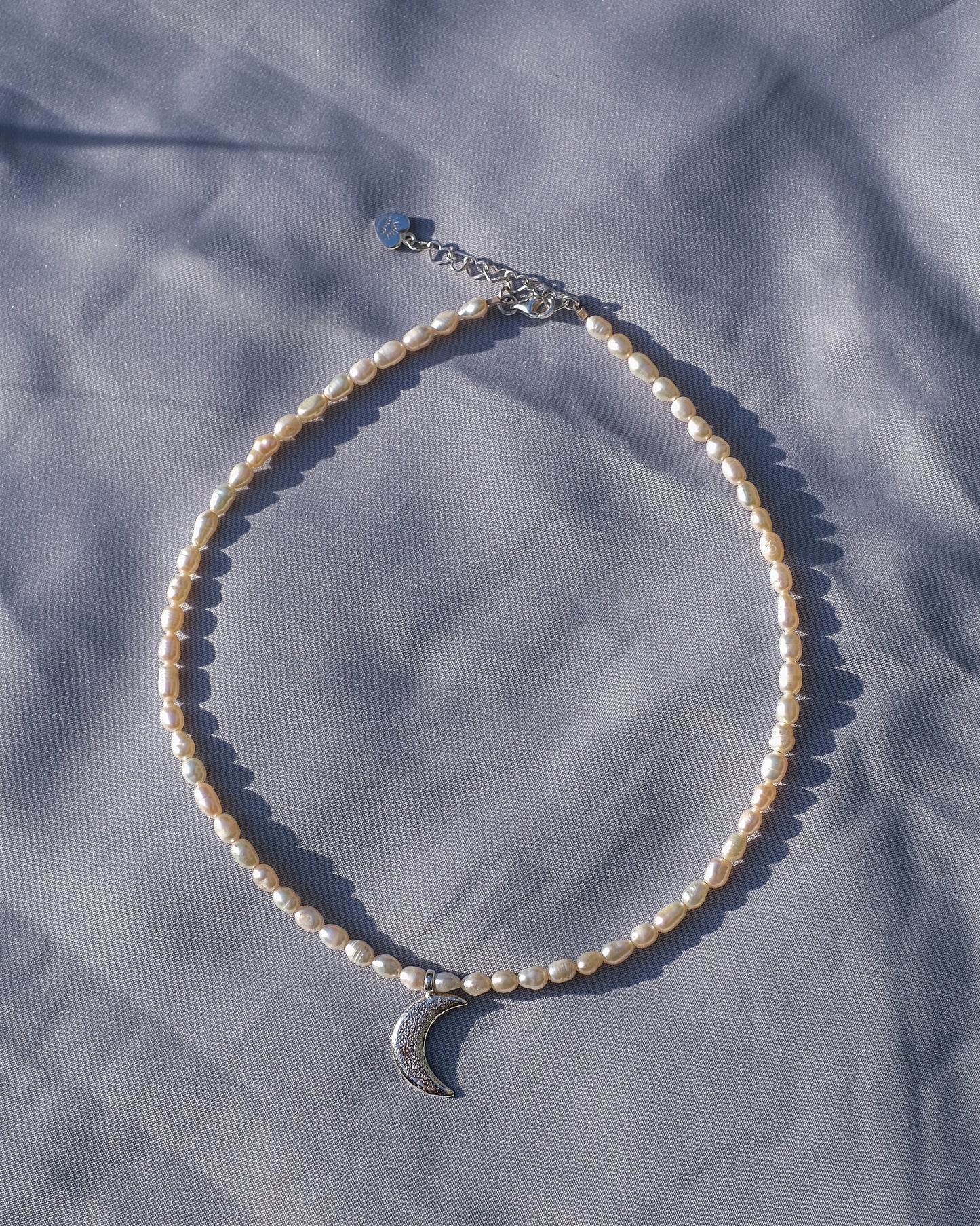 Necklace Pearl with Crescent