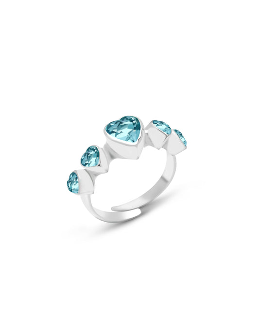 Ring Im Loved Blue Topaz