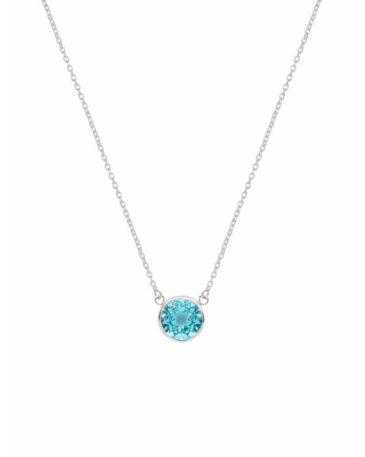 Necklace Blue Topaz